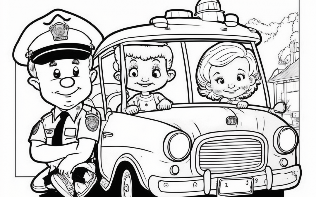 omalovánky policie