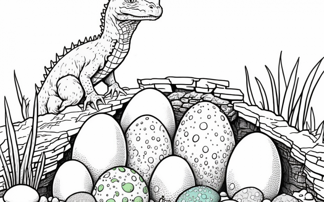 omalovanky dinosauri vejce2